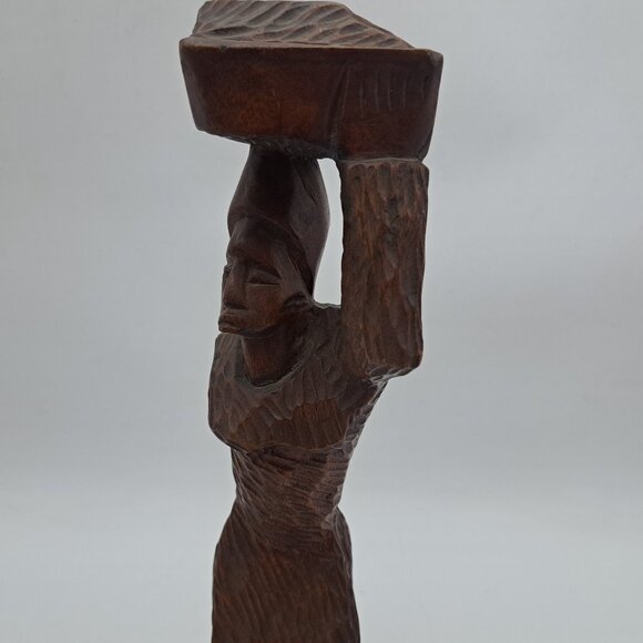 Jamaican Carved Statue - Picture 10 of 11